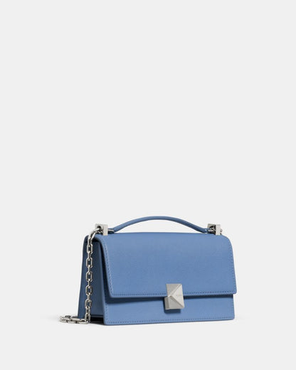 KateSpade Deco Mini Flap Chain Crossbody Blue