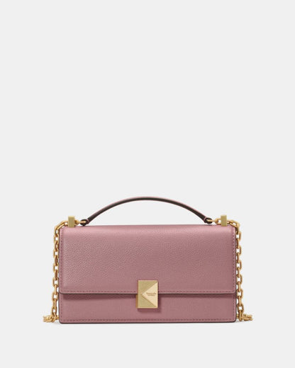 KateSpade Deco Mini Flap Chain Crossbody Dusk Rose