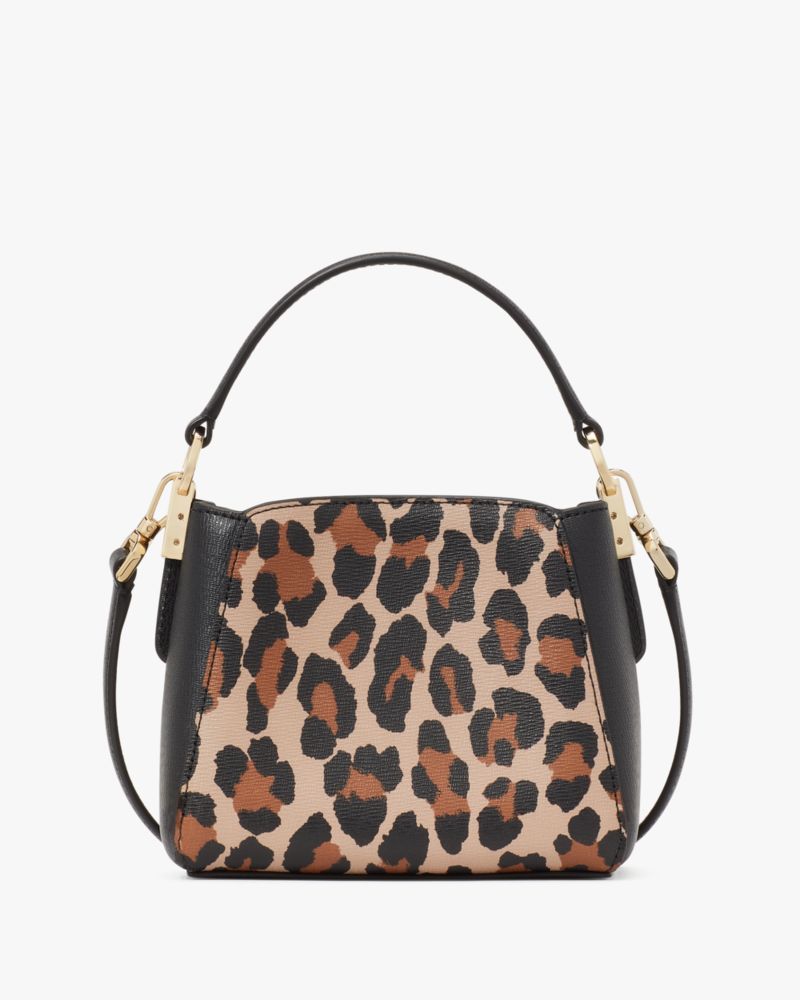 KateSpade Phoebe Mini Top Handle Crossbody Brown Multi