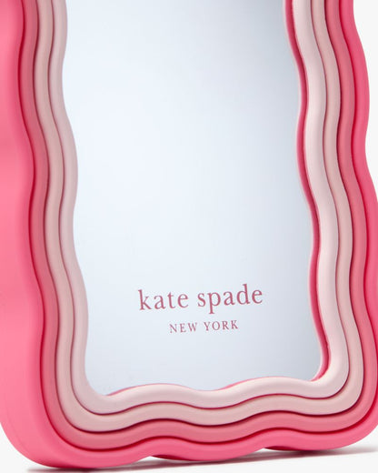 KateSpade Mirrored iPhone 15 Pro Max Case Pastry Pink Multi