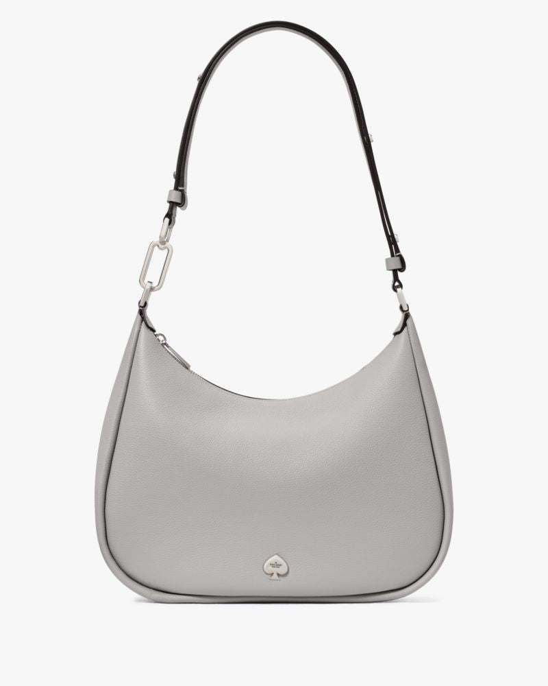 KateSpade Kayla Large Shoulder Bag Mountain Grey