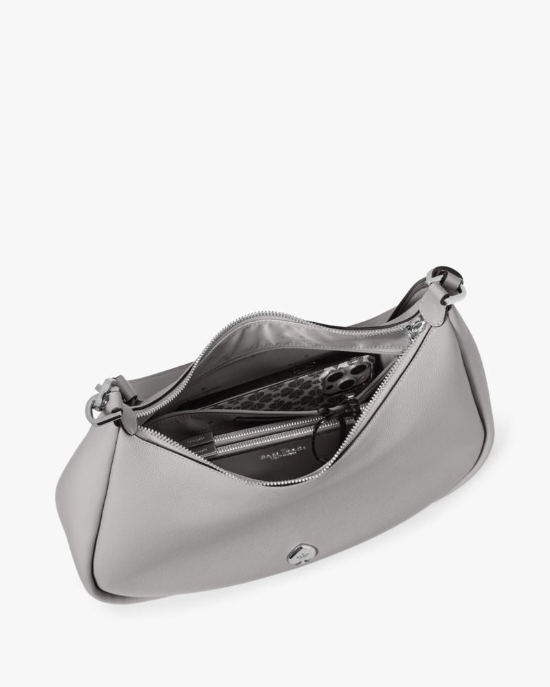 KateSpade Kayla Large Shoulder Bag Mountain Grey