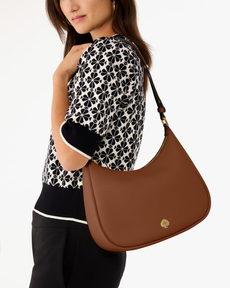 KateSpade Kayla Large Shoulder Bag Warm Gingerbread