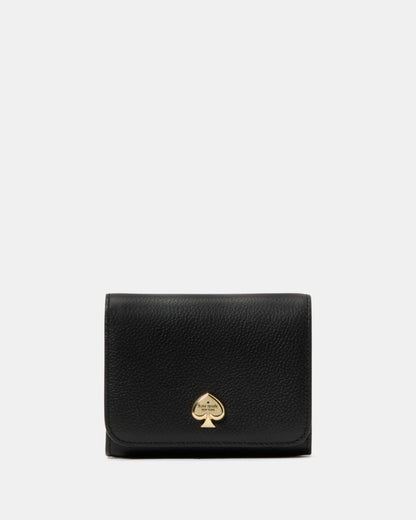 KateSpade Kayla Small L Zip Wallet Black