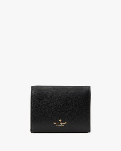 KateSpade Kayla Small L Zip Wallet Black
