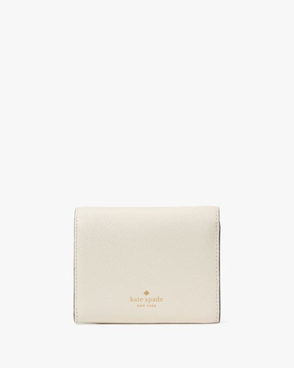 KateSpade Kayla Small L Zip Wallet Meringue