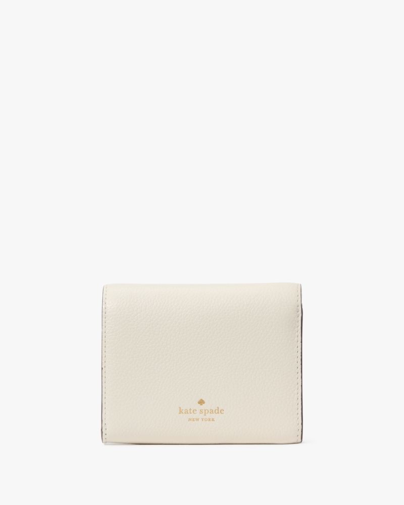KateSpade Kayla Small L Zip Wallet Meringue