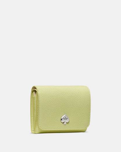 KateSpade Kayla Small L Zip Wallet Tennis Ball