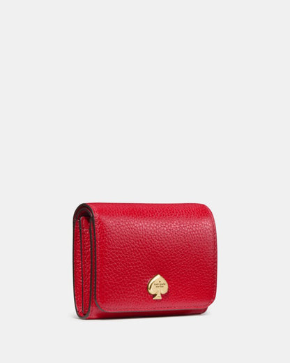 KateSpade Kayla Small L Zip Wallet Perfect Cherry