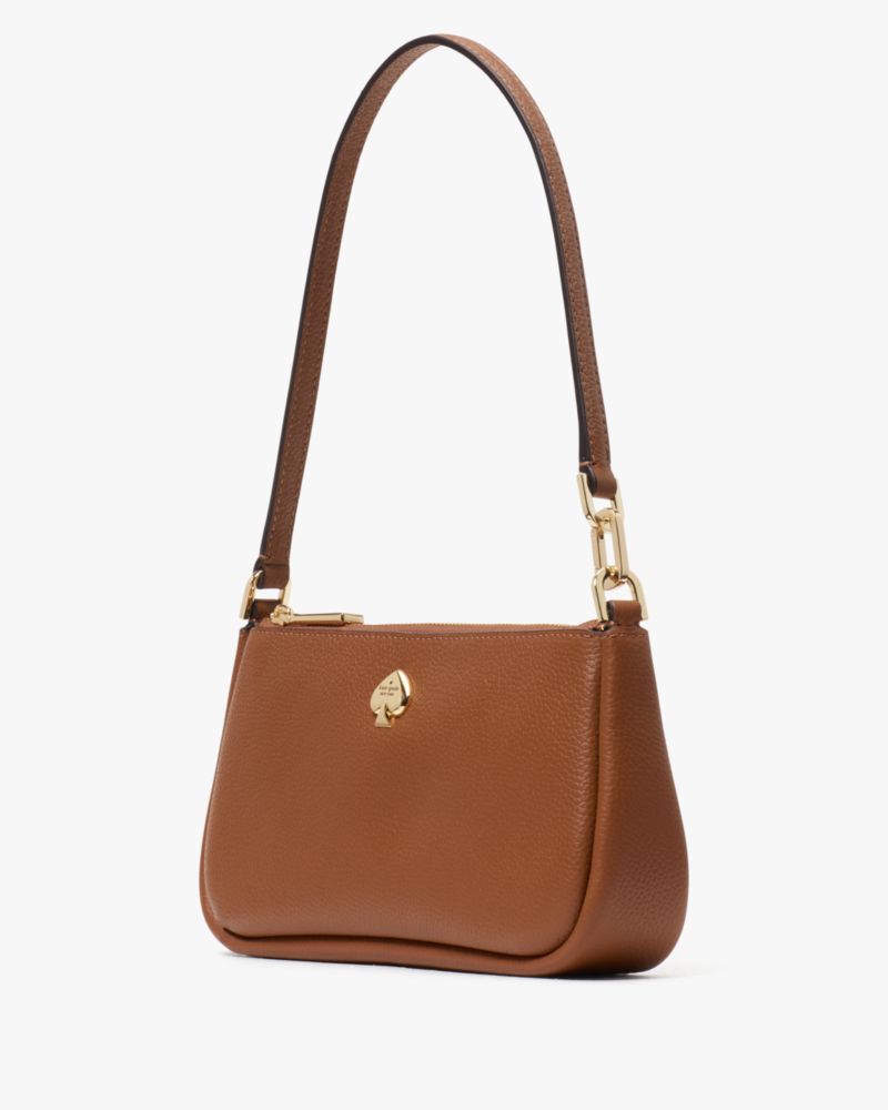 KateSpade Kayla Convertible Wristlet Warm Gingerbread