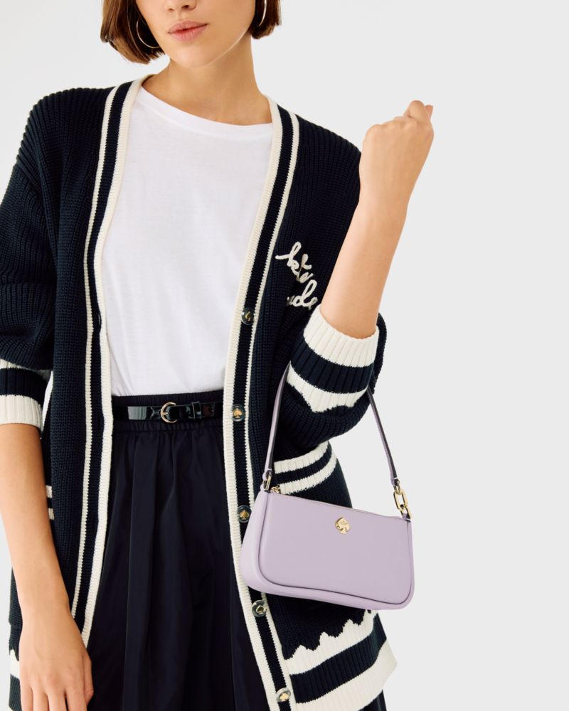 KateSpade Kayla Convertible Wristlet Light Frozen Lilac