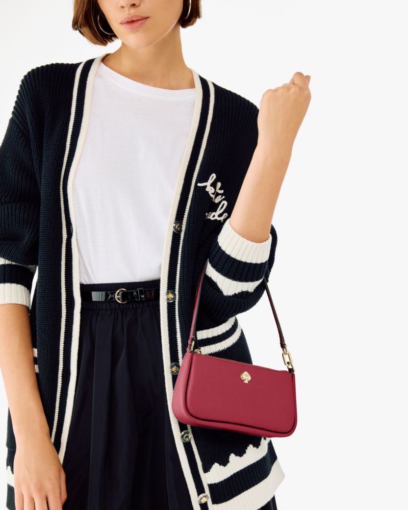 KateSpade Kayla Convertible Wristlet Perfect Cherry