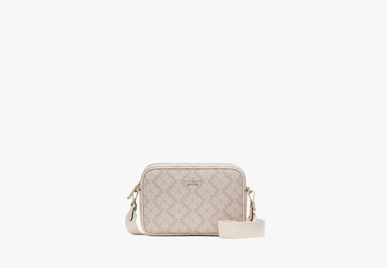 Spade Flower Camera Bag Dark Beige Multi Dark Beige Multi
