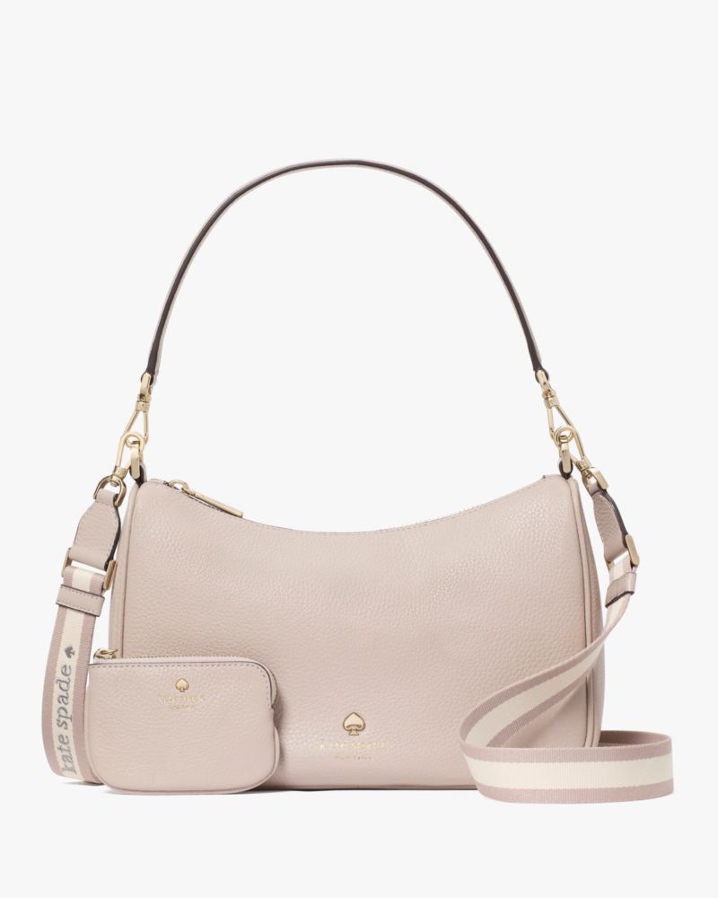 KateSpade Emma Shoulder Bag Cozy Grey