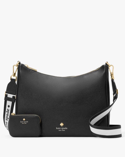 KateSpade Emma Large Crossbody Bag Black