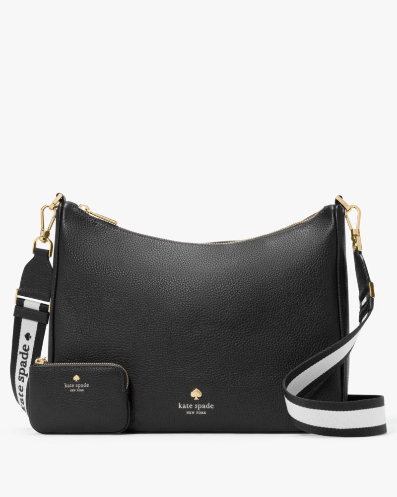 KateSpade Emma Large Crossbody Bag Black