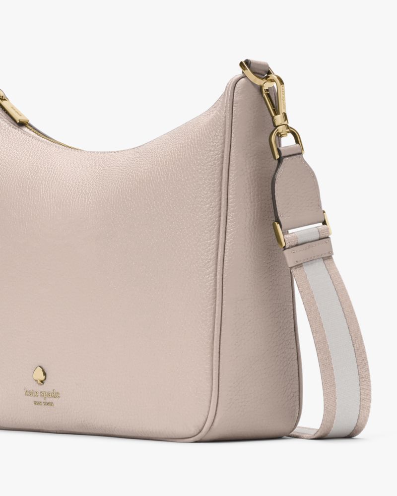 KateSpade Emma Large Crossbody Bag Cozy Grey