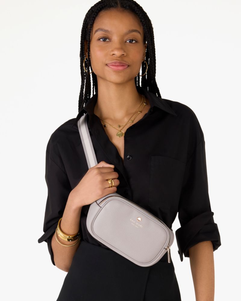 KateSpade Emma Belt Bag Cozy Grey
