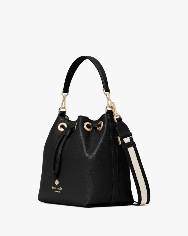 KateSpade Emma Small Bucket Bag Black