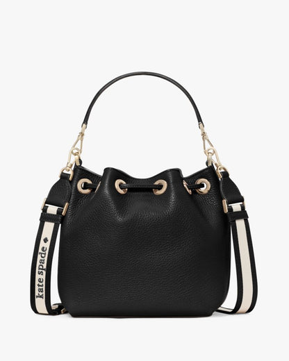 KateSpade Emma Small Bucket Bag Black