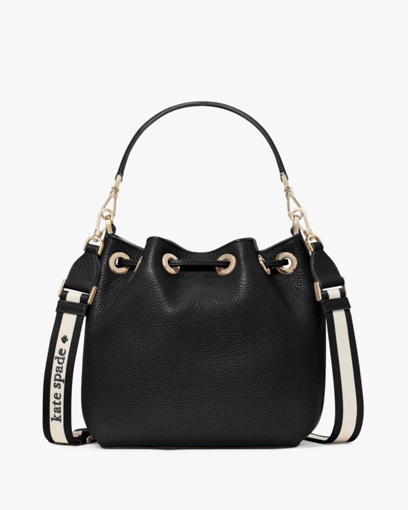 KateSpade Emma Small Bucket Bag Black