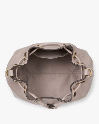 KateSpade Emma Small Bucket Bag Cozy Grey