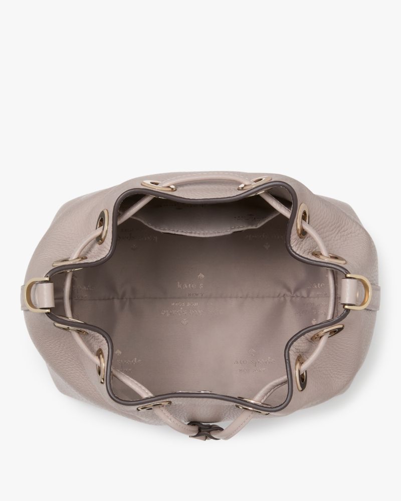 KateSpade Emma Small Bucket Bag Cozy Grey