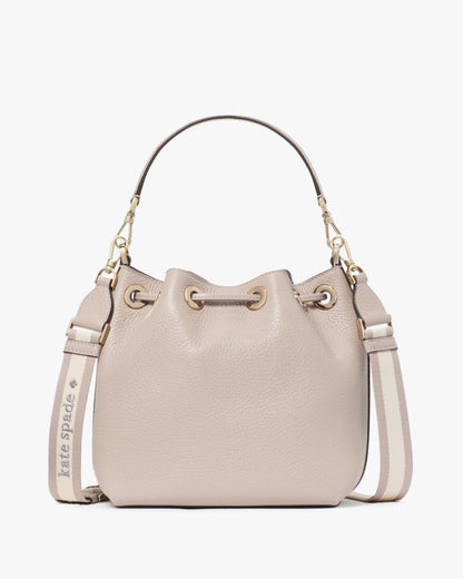 KateSpade Emma Small Bucket Bag Cozy Grey