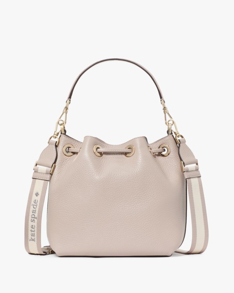 KateSpade Emma Small Bucket Bag Cozy Grey