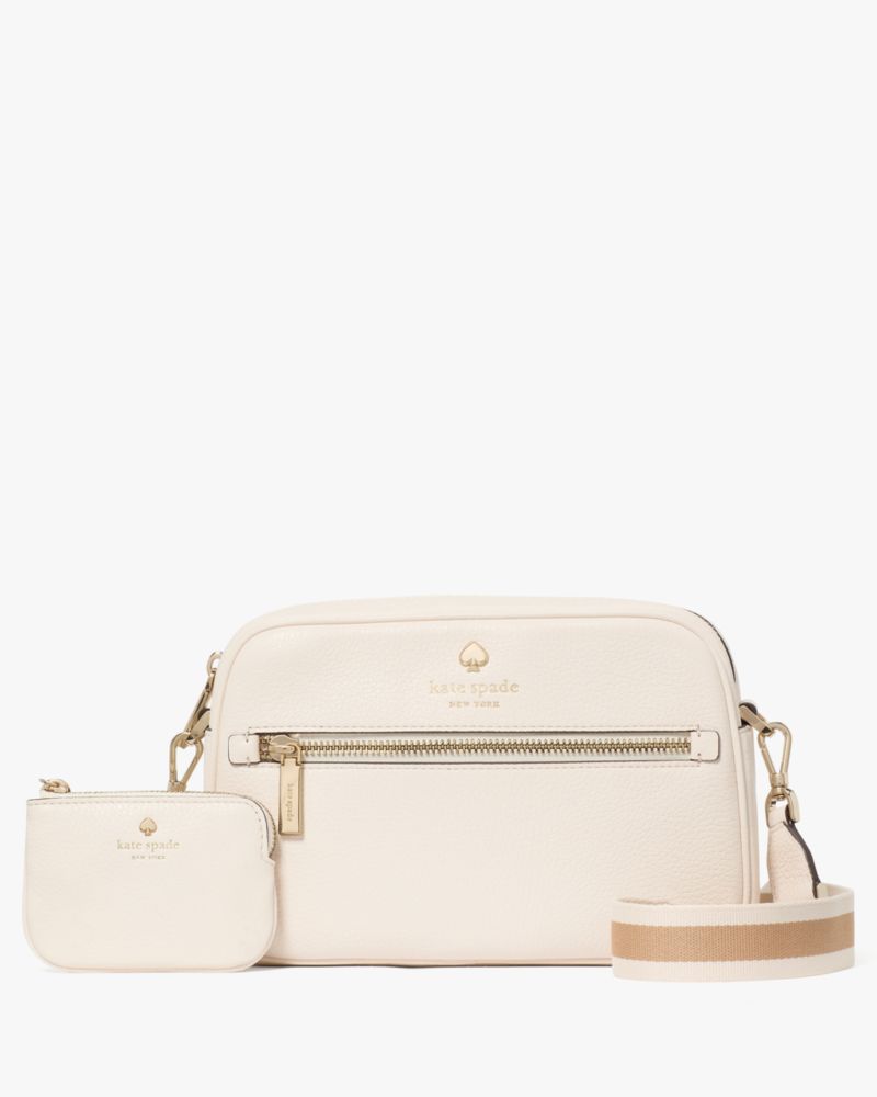 KateSpade Emma Camera Bag Parchment