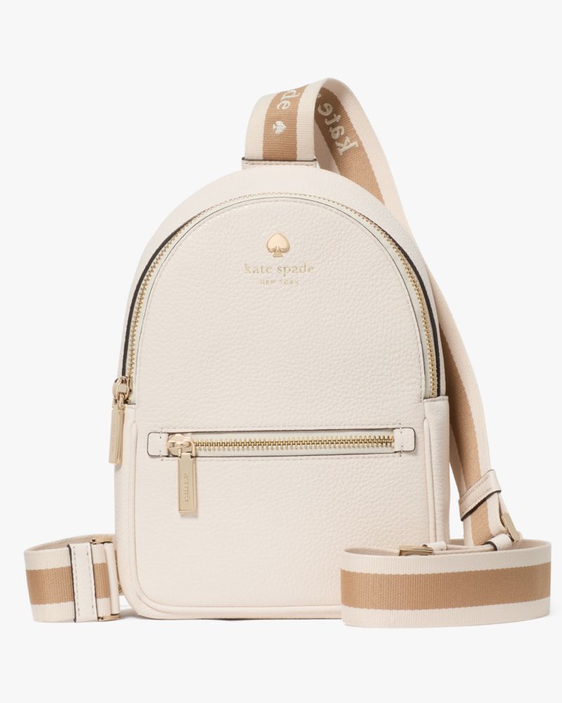 KateSpade Emma Small Backpack Parchment