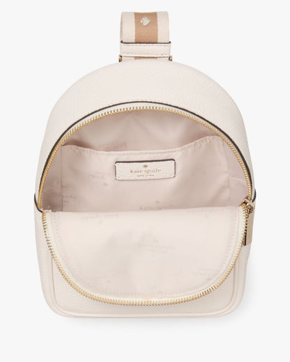 KateSpade Emma Small Backpack Parchment