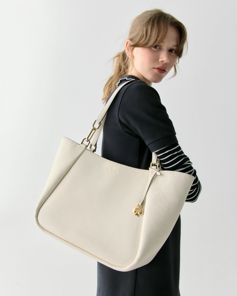 KateSpade Kayla Large Tote Meringue