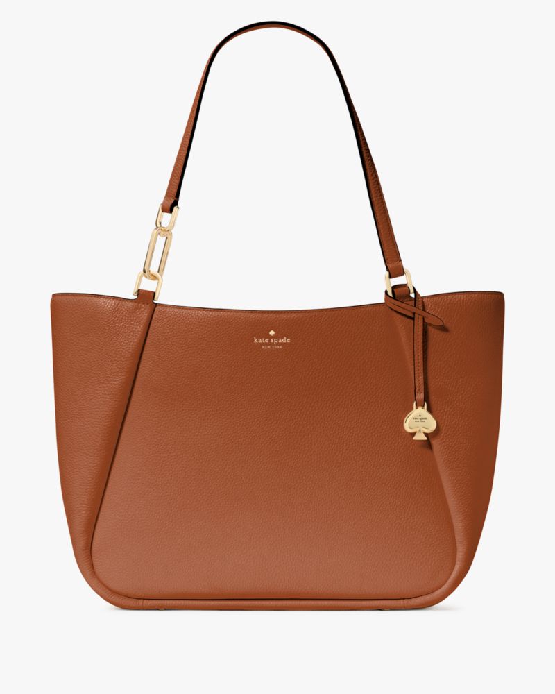 KateSpade Kayla Large Tote Warm Gingerbread