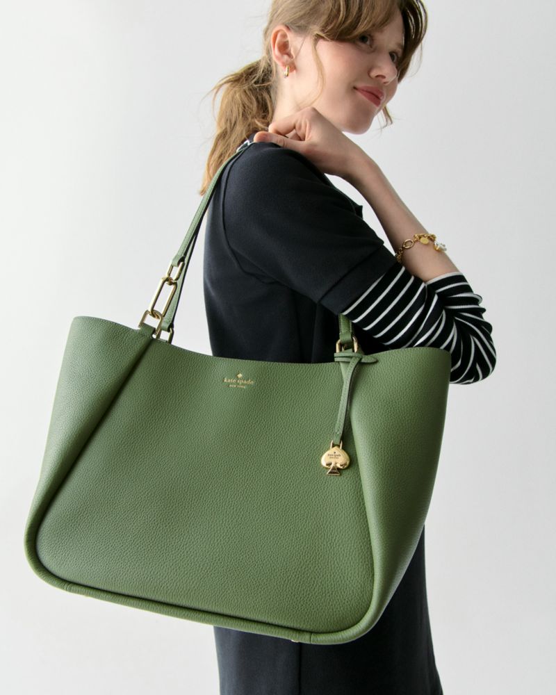 KateSpade Kayla Large Tote Cedar Stand