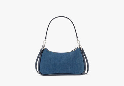 Kayla Denim Convertible Shoulder Bag Blue Multicolor Blue Multicolor