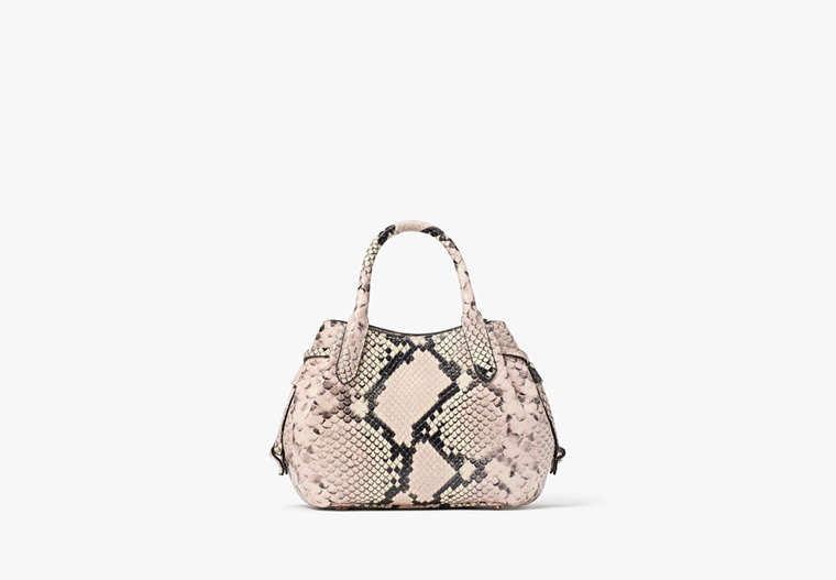 Dumpling Snake Embossed Mini Satchel Multi Multi