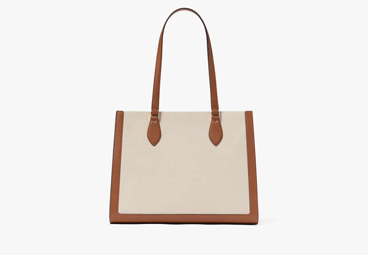 Ellie Canvas Large Tote Warm Gingerbread Multi Warm Gingerbread Multi