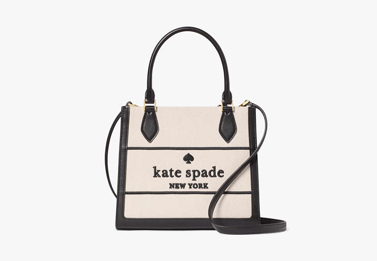 Ellie Canvas Small Tote Black Multi Black Multi