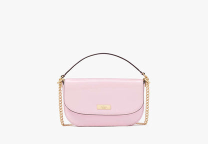 Krista Patent Chain Crossbody Pink Horizon Pink Horizon