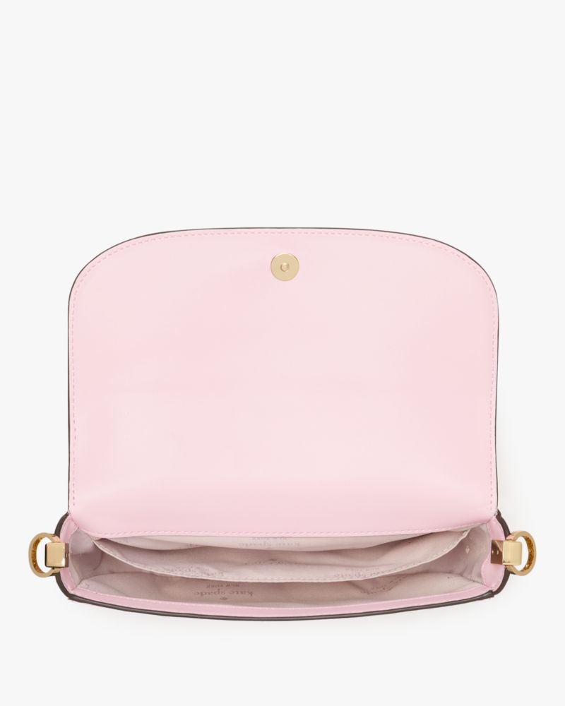 KateSpade Krista Patent Chain Crossbody Pink Horizon
