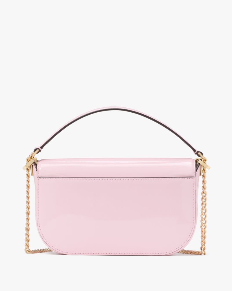 KateSpade Krista Patent Chain Crossbody Pink Horizon