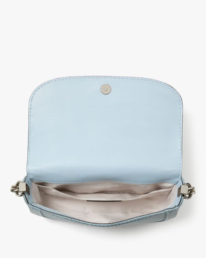 KateSpade Krista Denim Chain Crossbody Blue Multicolor