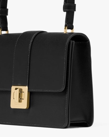 KateSpade Phoebe Turnlock Shoulder Bag Black