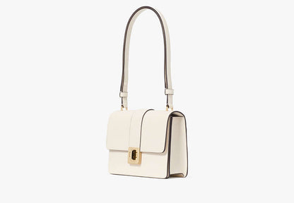 Phoebe Turnlock Shoulder Bag Meringue Meringue