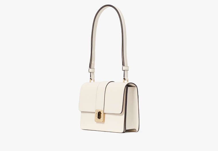 Phoebe Turnlock Shoulder Bag Meringue Meringue