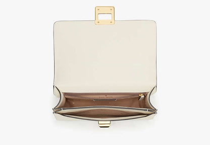 Phoebe Turnlock Shoulder Bag Meringue Meringue