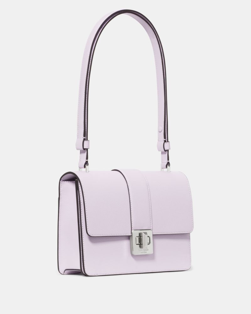 KateSpade Phoebe Turnlock Shoulder Bag Light Frozen Lilac