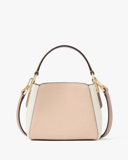 KateSpade Phoebe Mini Top Handle Crossbody Toasted Hazelnut Multi