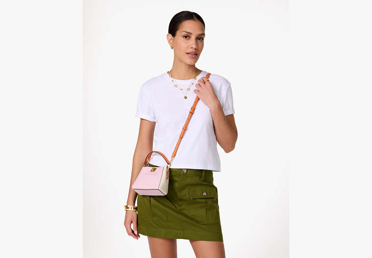 Phoebe Mini Top Handle Crossbody Pink Horizon Multi Pink Horizon Multi